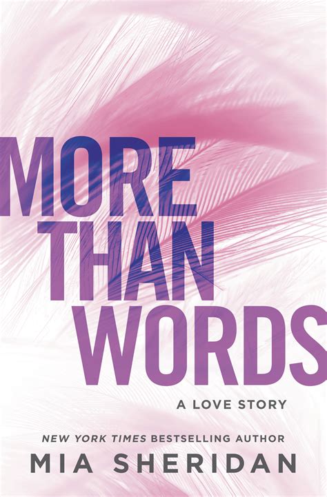 mia sheridan|more than words mia sheridan.